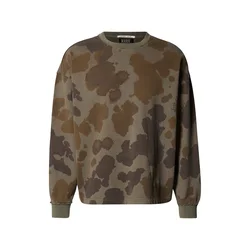 SCOTCH & SODA Majica  rjava / temno rjava / oliva