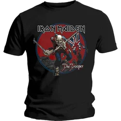 Iron Maiden Majica Trooper Red Sky Unisex Black 2XL