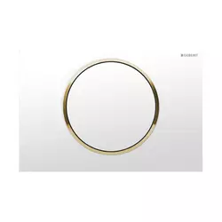 GEBERIT tipka za aktiviranje Sigma 10 bela /pozlaćena /bela