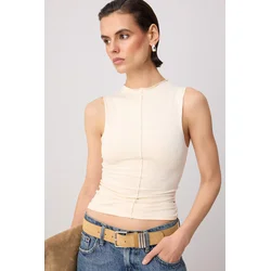 Trendyol Top temno siva