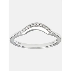 DIAMANT LETERNEL Prstan srebrna