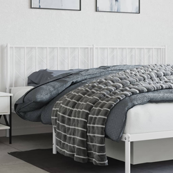 Vidaxl Kovinsko nadomestno vzglavje belo 193 cm