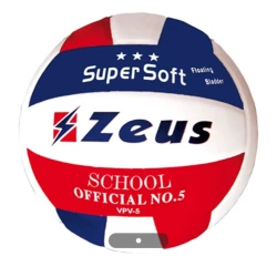 Zeus Lopta za odbojku Pallone Volley Training, Normalna 5, Bela