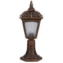 Lessentiel Maison Spoljna zidna lampa BSU-68185-BKR-K, 50 cm, IP65, E27, 40W, Braon