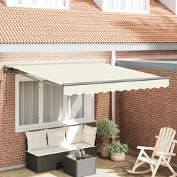 Okvir tende Krema 300 x 250 cm Poliester s PU premazom