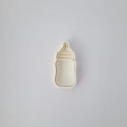 KREATIVNI SLATKIŠI Modla za kolače i ukrase Bebi flašica, 10 cm, Bela