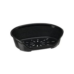 Ferplast Siesta Deluxe 8 pasje ležišče, različne barve - 82 x 59,5 x 23,5 cm črna