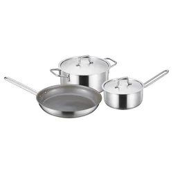Fiskars Set loncev 1.5L, 3L in kozica 28cm