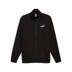 Puma ESS NO. 1 LOGO TRACK JACKET TR, muški duks bez kapuljače, crna 682584