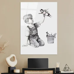 Wallity Slika od kalenog stakla 45x65cm