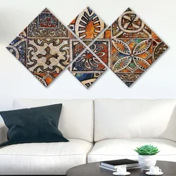 Wallity Slika 4MDF332685647, 60x115 cm, 4 dela