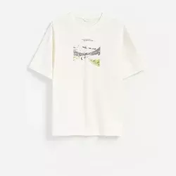 Reserved - Comfort majica kratkih rukava s printom