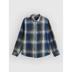 Vans Lx Indigo Plaid Shirt mossy olive