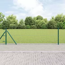 Zavareno žičano ogradno mreža s betonskom podlogom