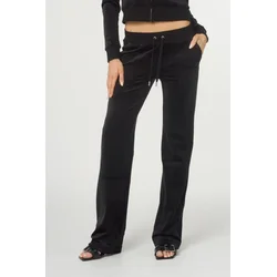 Juicy Couture Ženski donji deo trenerke Del Ray, Crni
