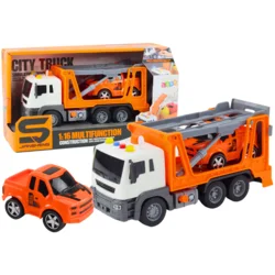 slomart LEAN TOYS Multifunkcijska vlečna kamion, luči in zvoki, 1:16
