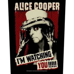 Alice Cooper Im Watching You Našitek za šivanje 36 x 30 cm