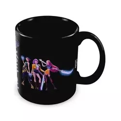 Šolja Pyramid - KPop Demon Hunters - Huntrix Mug - Black