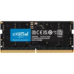 Crucial RAM pomnilnik, 64 GB, 5600 MHz, DDR5, SODIMM, CL46 (CT64G56C46S5)