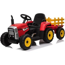 Bbo traktor na akumulator 12v (xmx611) - red ( XMX611-RED )