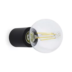 FARO 62151 - Zidno svetlo TEN 1xE27/20W/230V crno