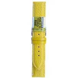 Kožni kaiš Diloy 24mm DIL206.10 Žuta boja