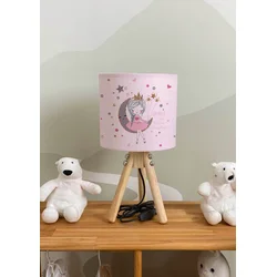 Bata i seka Dečija stona lampa Princeza, Roze