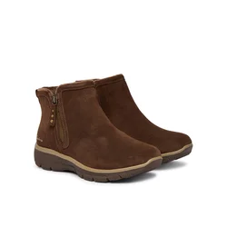 SKECHERS Gležnarji EASY GOING temno rjava