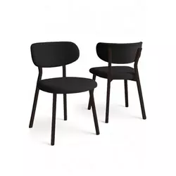 HANAH HOME Set stolica (6 delova) Toldy Anthracite Brown