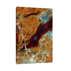 Canvas Slika na platnu Jaspis sa karneolom Pakistan, Bez rama, 50 x 75 cm