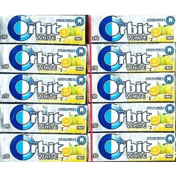 Wrigleys Orbit White Fruit žvečilni gumi karton 30 kosov 420 g