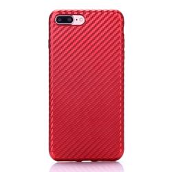 Ovitek Saluda Carbon (rdeč) za Apple iPhone 7 Plus/8 Plus