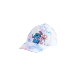 Next Kapa Lilo & Stitch nebeško modra/staro roza/bela
