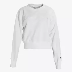 Champion CREWNECK SWEATSHIRT, ženski duks, bela 113286-WW001