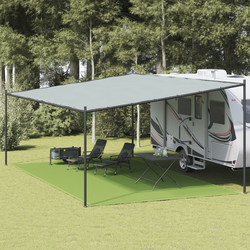 Tepih za šator svijetlozeleni 400 x 600 cm HDPE
