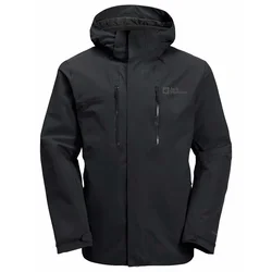 JACK WOLFSKIN Zunanja jakna JASPER  črna