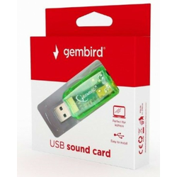SC-USB-01 Gembird Gembird USB 5.1 3D zucna karta, zamenjuje audio kontroler u racunaru (CMP-SOUNDUSB