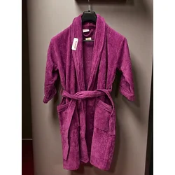 Bade Mantil Frotir - S veličina Model G Ljubičasta boja ( VLK000312- Model Gljubicastabojas )