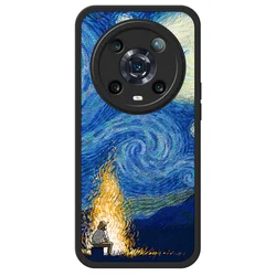 Bashidai Maska za mobilni telefonHonor Magic4 Pro, Tamnoplava