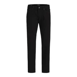JACK & JONES Kavbojke CHRIS črn denim