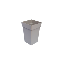 Saksija melrose kvadrat 30x30x41h cm moka