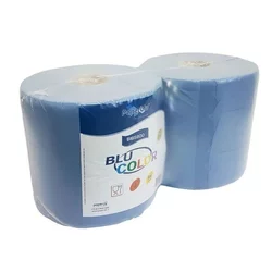 PAPERBLU Papirni ubrus Bobina Blu Color 800, Troslojni, 2 rolne