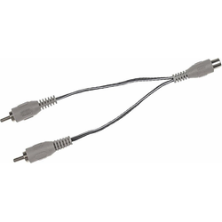 CIOKS Flex Parallel Adapter Sand Grey 10 cm Napajalni kabel