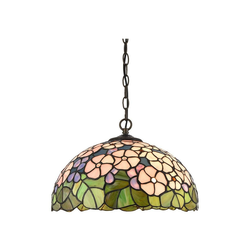 Prezent 201 - Luster na lancu TIFFANY 2xE27/60W/230V