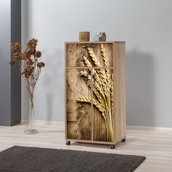Hanah Home Komoda s ladicama 60x116x36cm Hrast