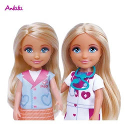 Masen Toys mala punčka veterinarka, set 2 punčk