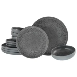 Creatable Jedilni Servis Uno Volcano Dark, 12-Delni