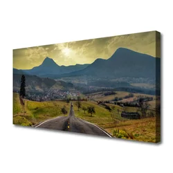 tulup.si Slika na platnu Mountain road landscape 100x50 cm