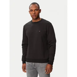 Tommy Hilfiger Pulover Essential MW0MW37241 Črna Regular Fit