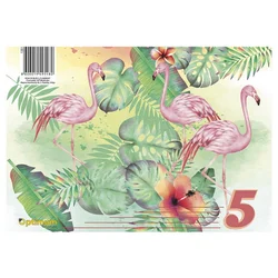 Kesa za blok 5 Flamingosi - Unicorn 1351